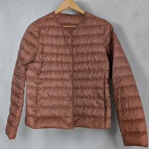 Uniqlo Ultra Light Down Compact Jacket Dusty Rose Medium Puffer